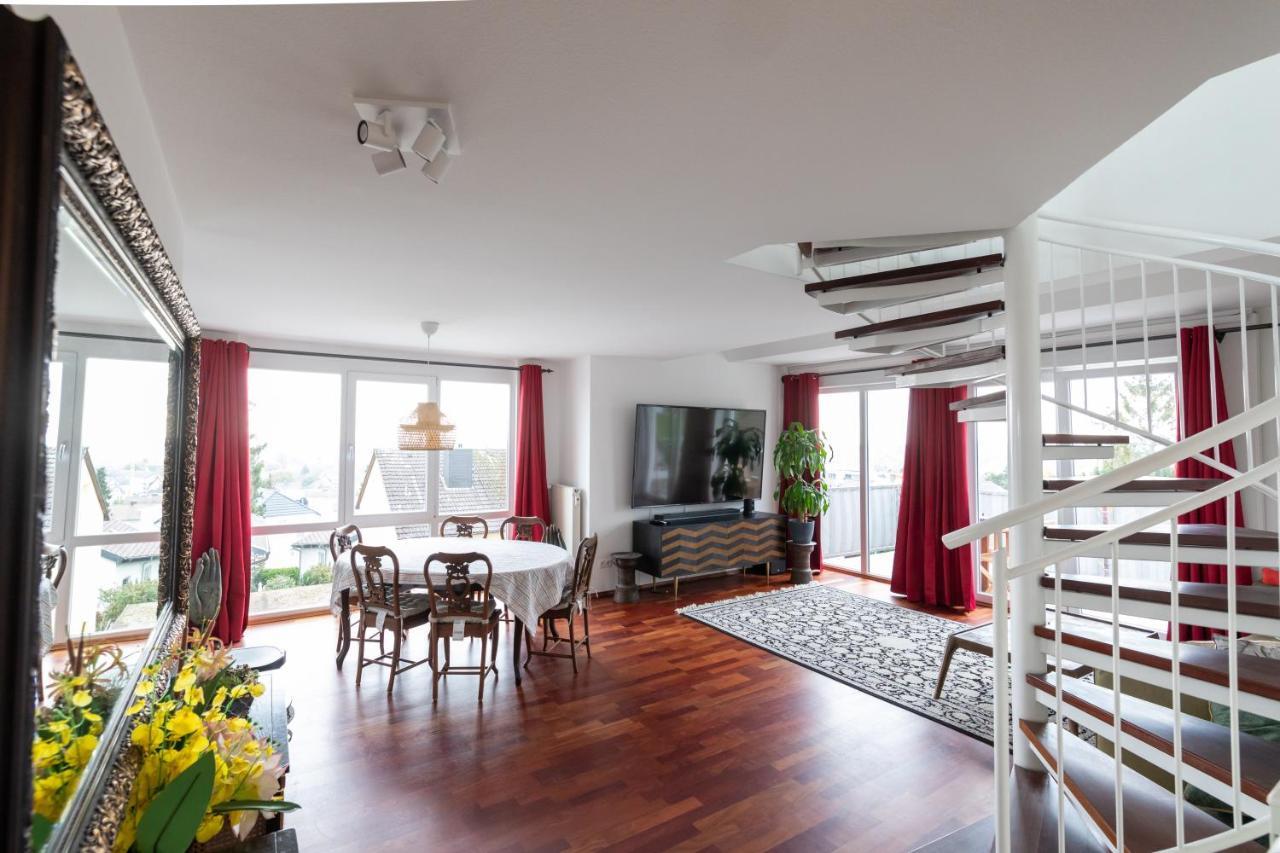 The Beverly Hills Of Frankfurt In Hofheim Penthouse Or Garden Kültér fotó
